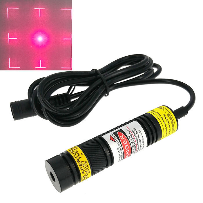 650nm 50mW~100mW Red Laser T-shaped Viewfinder Projection Laser Diode Module φ16*68mm - Click Image to Close